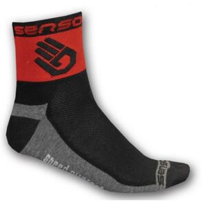 Ponožky Sensor Ruka čierna červená 1041043-14 3/5 UK